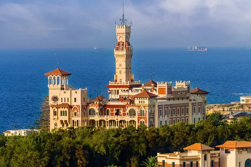 Palazzo di Montaza ad Alessandria sul Mediterraneo