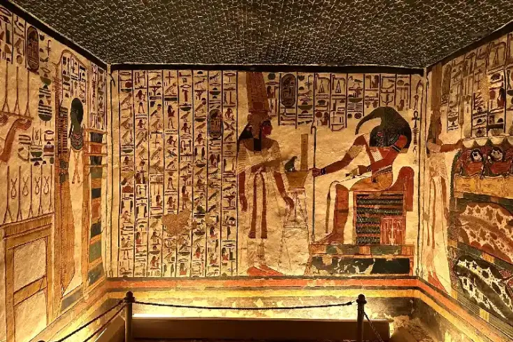 Tombe reali nella Valle delle Regine, Luxor, Egitto