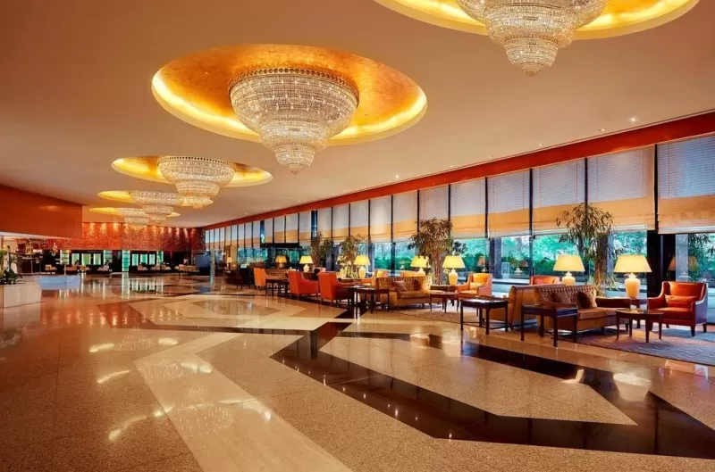 Hilton Cairo Heliopolis Hotel lobby 