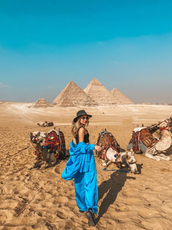 The magnificent Great Pyramids of Giza