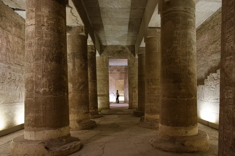 Tempio di Abido sito sacro egizio