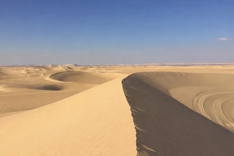 Mappa del Deserto Egiziano con Deserto Occidentale e Orientale