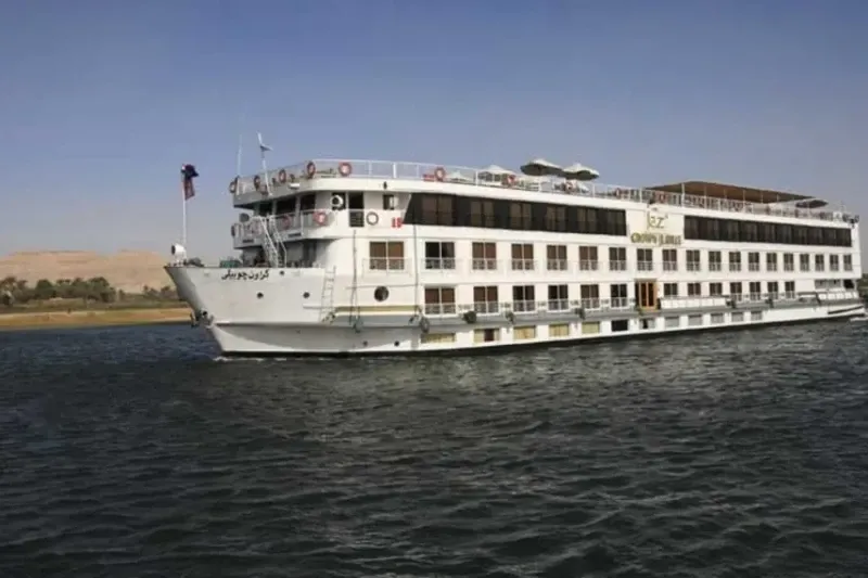 Crociera sul Nilo a bordo della Motonave Jaz Crown Jubilee: cabine eleganti, comfort moderni e visite ai templi storici tra Luxor e Assuan