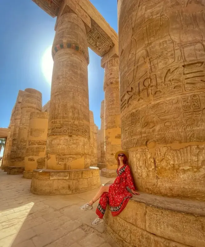 The Beauty Of Karnak Temple, Egypt