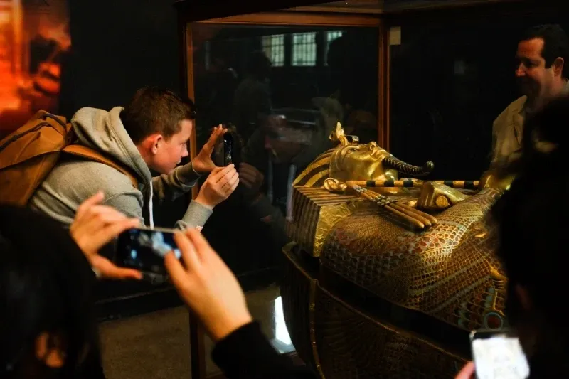 Maschera di Tutankhamon ritrovata