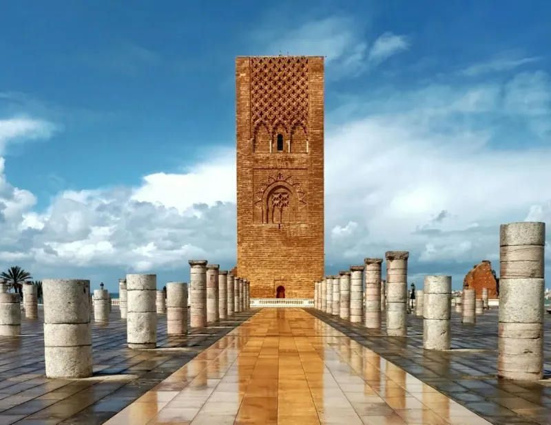 Hassan Tower, day tour