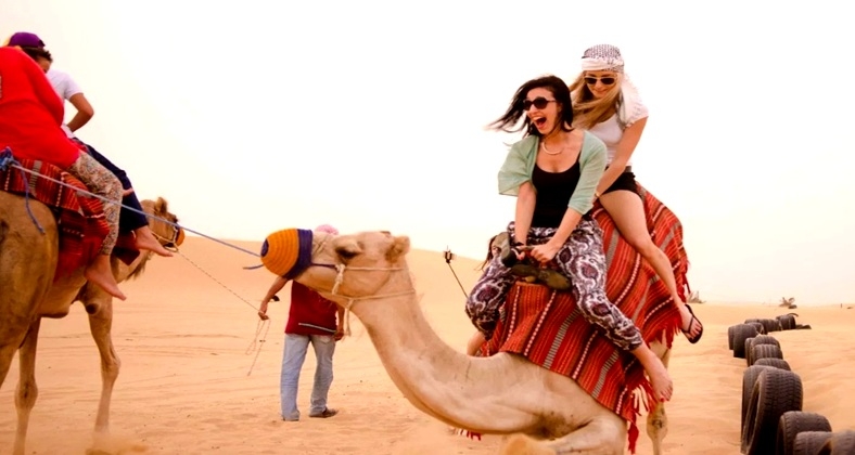 montar en camello