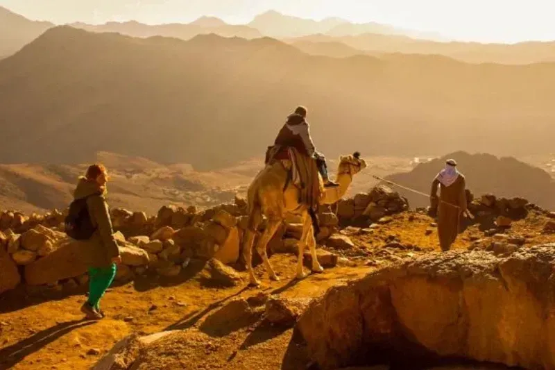 Monte Sinai dove si trova: posizione e paesaggio egiziano