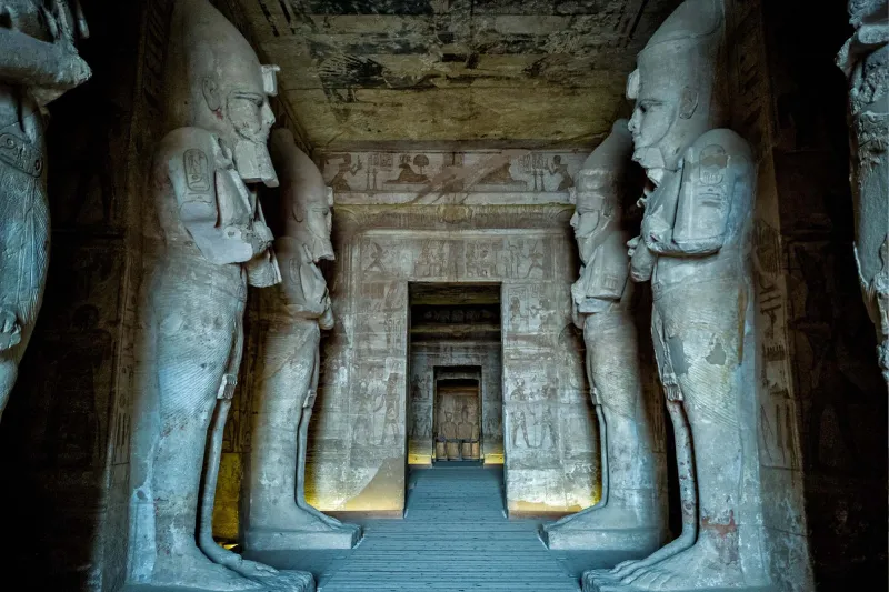 Interni Tempio di Hathor Dendera