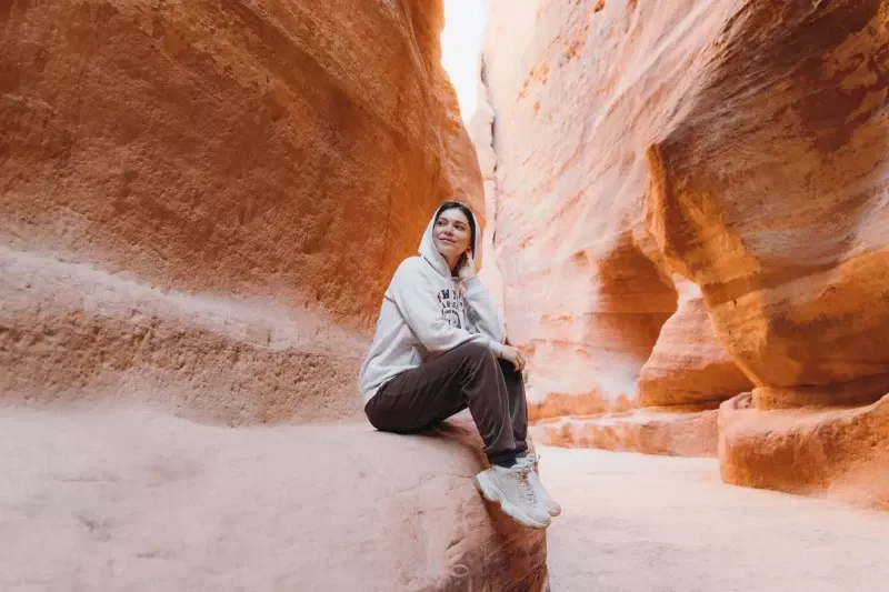 Siq Petra in Giordania -  Tour  di un giorno da Sharm El Shelikh