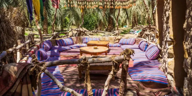 Vista panoramica dell’Oasi di Siwa nel deserto egiziano