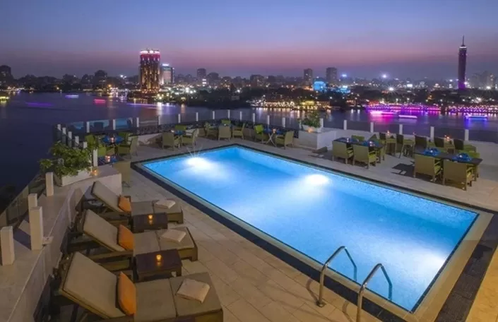 kempiniski hotel cairo pool