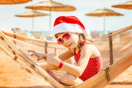 Spiaggia di Hurghada ideale per bambini.