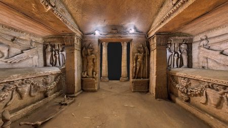 The Catacombs Of Kom El Shoqafa