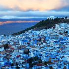 The beauty of blue medina